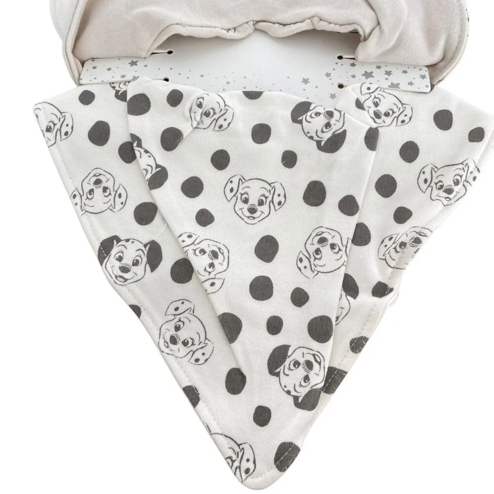 Disney Store Disney Baby Simba Bambi Thumper Tramp Lucky Set of 3 Bibs for Baby